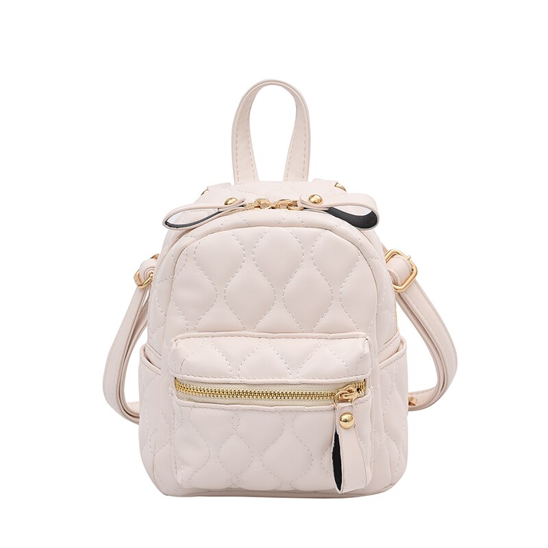 Fashion Mini Backpack Woman Brand Designer Shoulder Crossbody Bag High Quality Soft Leather School Bag Autumn New Lady Backpack