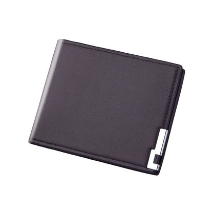 Hot Selling Fashion Men Wallets  Luxury Brand Short Wallet Men&#39;s Multi-card Ultra-thin Wallet Trend No Zipper Coin Purse