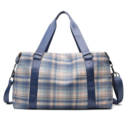 Foldable Travel Bag Short Tour Weekender Sport Gym Duffel Bag Water Proof Luggage Handbag Large Capacity Women Yoga Shoulder Bag
