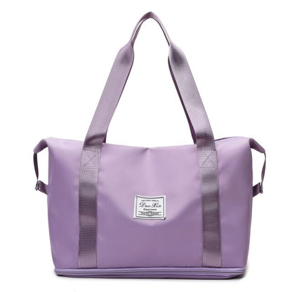 Foldable Large Capacity Storage Folding Bag Travel Bags Tote Carry On Luggage Handbag Waterproof Duffel Women Shoulder Bags