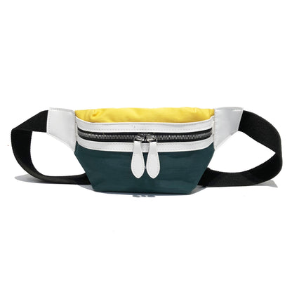 Canvas Fanny Pack Banana Waist Bag Belt New Brand Bag for Belt Women Waist Pack Contrast Color Chest Bag сумка женская Handbags