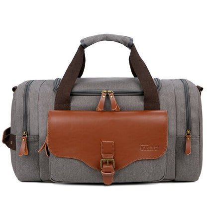 1pc/2pc Travel Bags Large Capacity Handbags Luggage Canvas Bag Cut-proof Overnight Travel Shoulder Bags briefcase Dropshipping