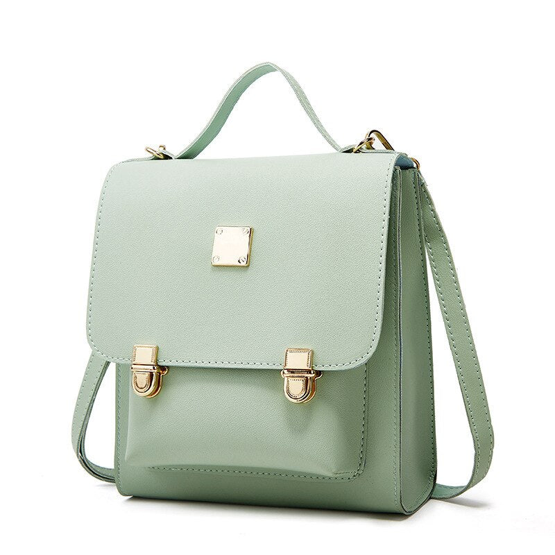 British College Style small Backpack Women Bag  Trendy Fashion All-match Retro Shoulder M essenger Backpack