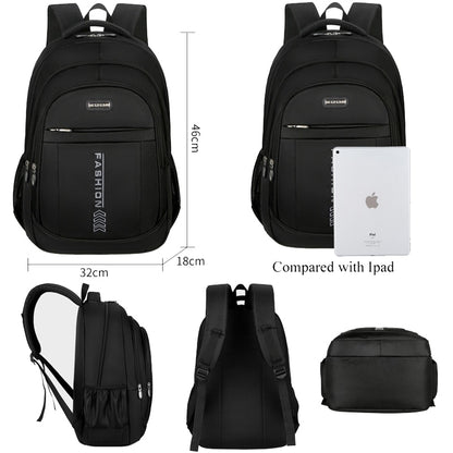 Men&#39;s Leisure Business Large Capacity Laptop Backpacks Teenager School Bags Travel Sports Casual Schoolbags Pack For Male Female