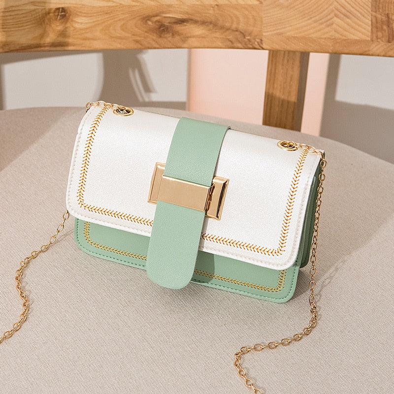 Small square bag fashion shoulder messenger bag chain bag female bag purses luxury handbags women bags designer crossbody bags
