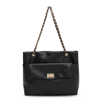 Popular Simple Female Daily Bag Simple Big Capacity Messenger Handbag Shoulder Solid Color Shopping Shoulder Bag