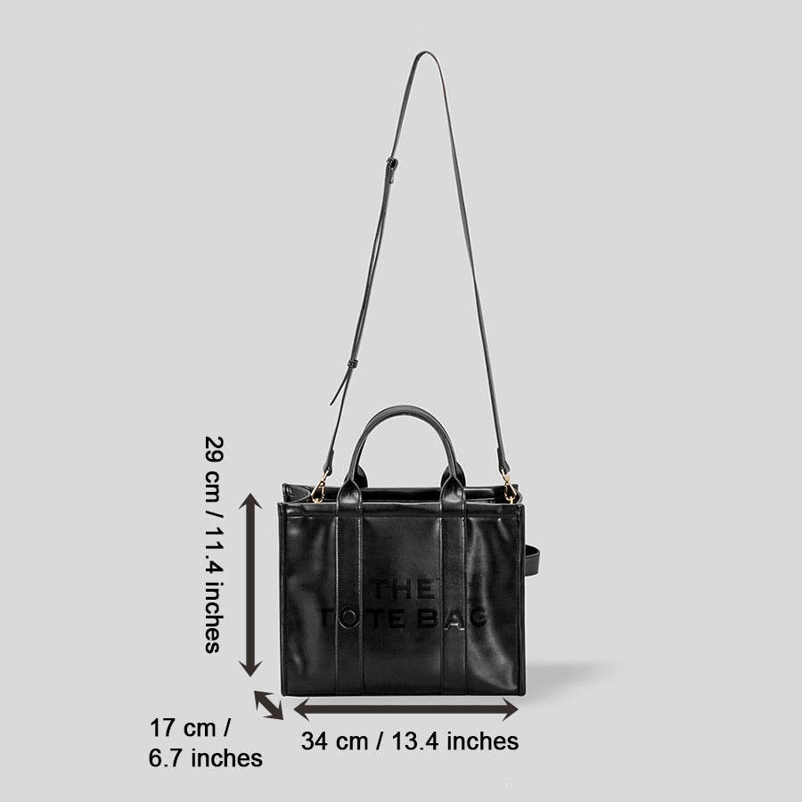 Large Capacity Canvas Tote Women Shoulder Bag Letter Printed Crossbody Bags for Women Casual Cloth Women Handbag Big Shopper Bag