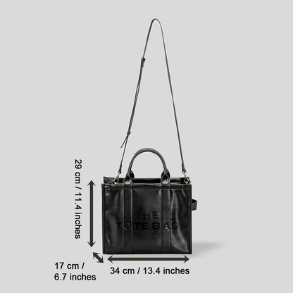Large Capacity Canvas Tote Women Shoulder Bag Letter Printed Crossbody Bags for Women Casual Cloth Women Handbag Big Shopper Bag