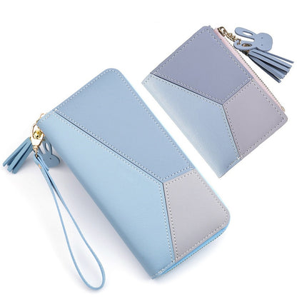 New Wallets Zipper Coin Purse Lady Long Short Purses Handbags Women Clutch Cards Holder PU Leather Moneybag Billfold Wholesale