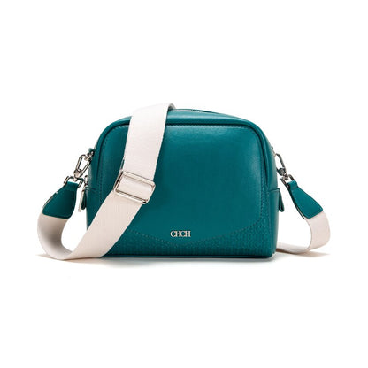 CHCH New Women&#39;s Retro Messenger Leather Mobile Phone Shoulder Bag Fashion Cow Leather Handbag