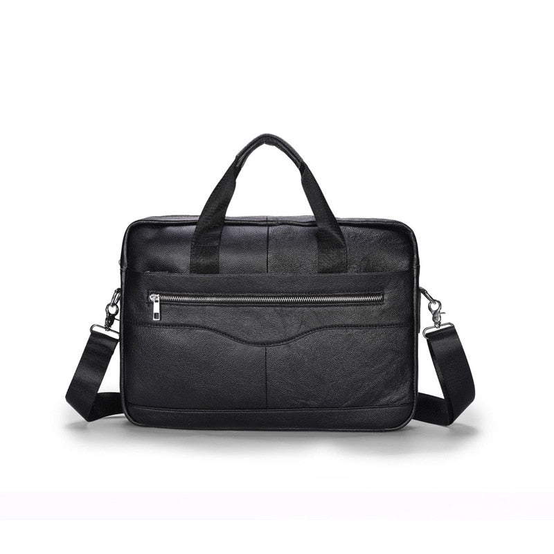 High Quality Business Men Briefcase Bag Designer Luxury Leather Mens Messenger Handbags Laptop Bag for 14 Inch Men Bags