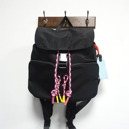 Fashion Brand Tassel Women&#39;s Backpack Nylon Waterproof Travel Female Backpacks Casual Large Capacity Flap School Backpack Bolsos