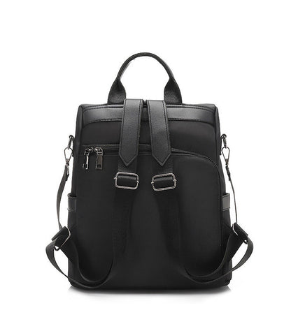 New High Quality Women Business Backpacks PU Ladies Leather School Bags Large Capacity Travel Bags for Female Fashion Book Bags