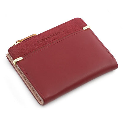 Women&#39;s Wallet Short Women Coin Purse Fashion Wallets For Woman Card Holder Small Ladies Wallet Female Hasp Mini Clutch For Girl