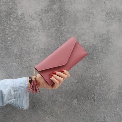 Fashion Women Wallets Simple Zipper Purses Black White Gray Red Long Section Clutch Wallet Soft PU Leather Money Bag