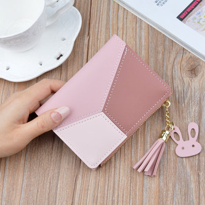 New Wallets Zipper Coin Purse Lady Long Short Purses Handbags Women Clutch Cards Holder PU Leather Moneybag Billfold Wholesale