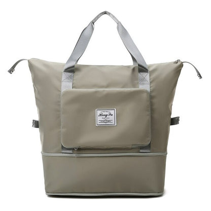 Foldable Large Capacity Storage Folding Bag Travel Bags Tote Carry On Luggage Handbag Waterproof Duffel Women Shoulder Bags