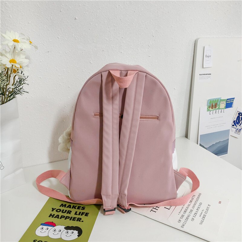 Lolita Rabbit Backpack Cute Bow Ears School Bag Teenage Girls Sweet Backpacks Students Children Harajuku Kids Rucksack