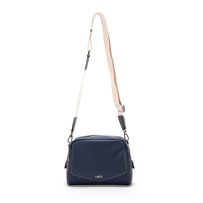 CHCH New Women&#39;s Retro Messenger Leather Mobile Phone Shoulder Bag Fashion Cow Leather Handbag