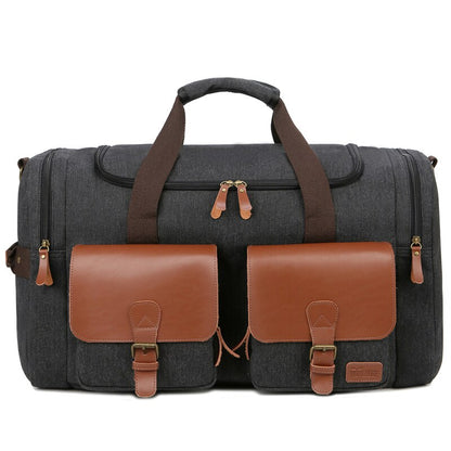 1pc/2pc Travel Bags Large Capacity Handbags Luggage Canvas Bag Cut-proof Overnight Travel Shoulder Bags briefcase Dropshipping