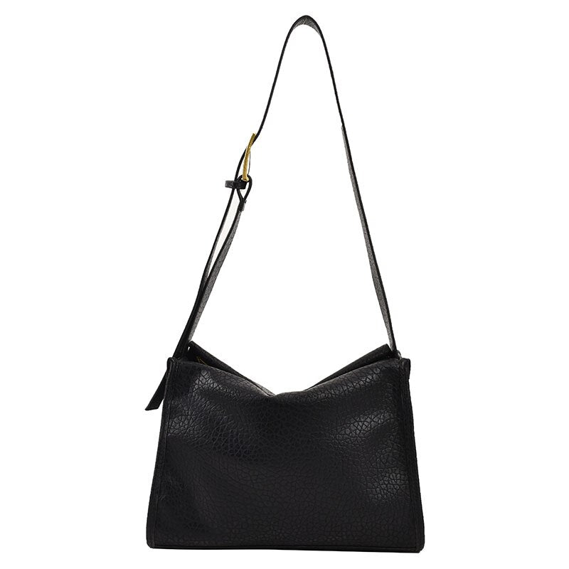 Occident Style Women New Fashion PU Leather Crossbody Sling Bags Lady Feminine Woman Handbag Cross Body Zip Slingle Shoulder Bag