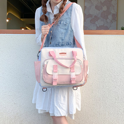 Multifunctional Backpack Teenager Girls Shoulder Crossbody Bag Women Bagpack for Women Students Shopping Travel