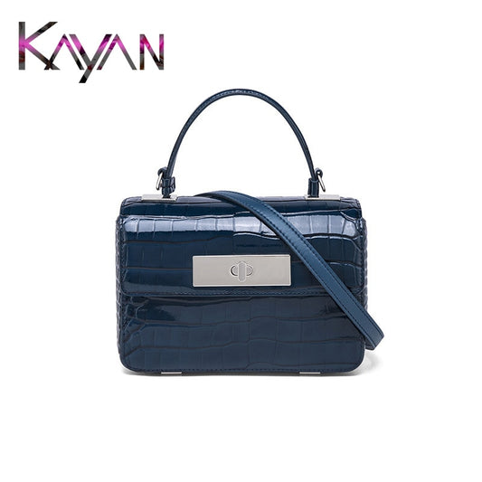 Newest Genuine Leather Messenger Three Layers Zipper Flap Cow Leather Women Bag Organ Shoulder Bag Crossbody Bag
