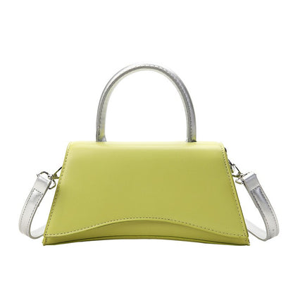 Contrasting Color Small Square Bag New High-quality Ladies Luxury Casual Simple Shoulder Bag Trendy Fashion Messenger Bag