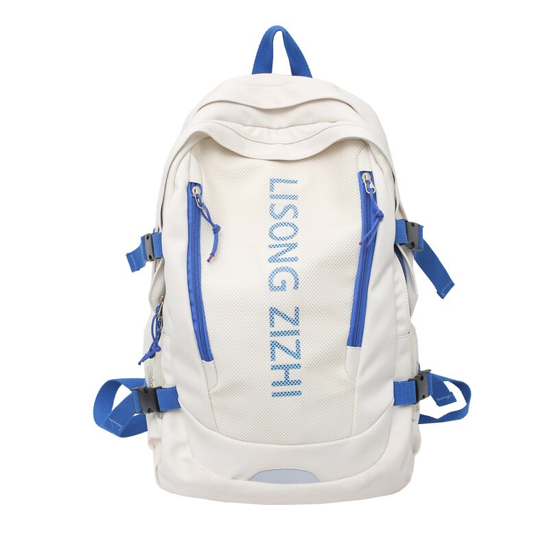 Men Women Waterproof Travel Mesh Backpack Ladies Male High Capacity Book Bag Laptop College Backpack Fashion Boy Girl School Bag