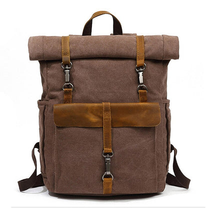 Vintage Travel Bags For Men New Canvas Backpack Luggage Rucksack Casual School Bags Mochila Laptop Backpacks