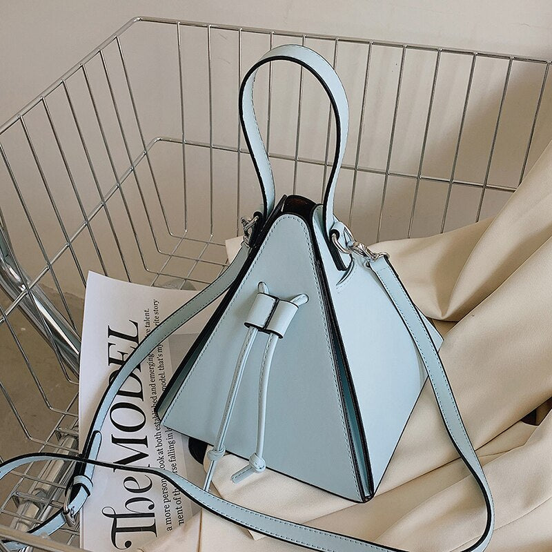 Fashion Ladies Shoulder Bags Handbag Sense of luxury Women Bags High quality Leather Crossbody Bag Designer Female Triangle Bags