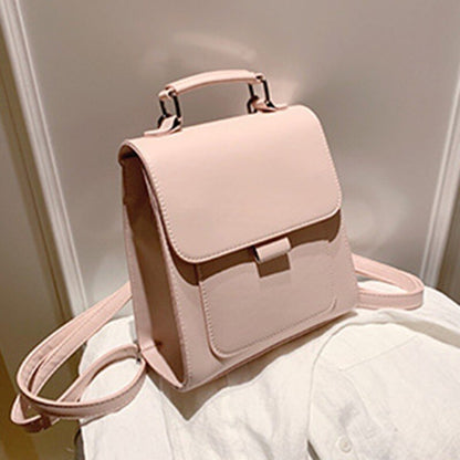 New Mini Women Cute Backpacks Trend High Quality Soft Leather Rucksack Fashion Women's Backpack Small Brand Designer Backbags