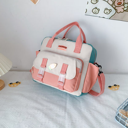Multifunctional Backpack Teenager Girls Shoulder Crossbody Bag Women Bagpack for Women Students Shopping Travel