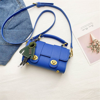 2 Lock Small Women&#39;s Boston Bag Luxury Purses and Handbags Luxury Pendant Crossbody Bag PU Leather Shoulder Bags for Women Mini