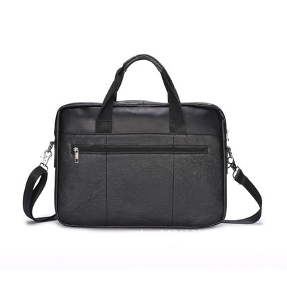 High Quality Business Men Briefcase Bag Designer Luxury Leather Mens Messenger Handbags Laptop Bag for 14 Inch Men Bags