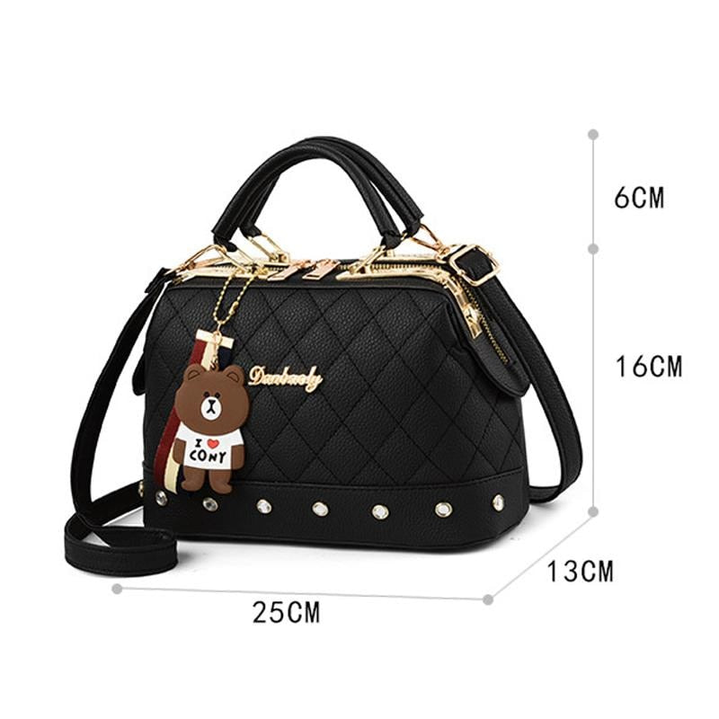 Top-handle Bags Brand Women Leather Designer Handbags High Quality Shoulder Bags Ladies Handbags Fashion Brand PU Women Bags