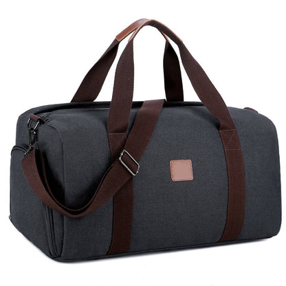 1pc/2pc Travel Bags Large Capacity Handbags Luggage Canvas Bag Cut-proof Overnight Travel Shoulder Bags briefcase Dropshipping