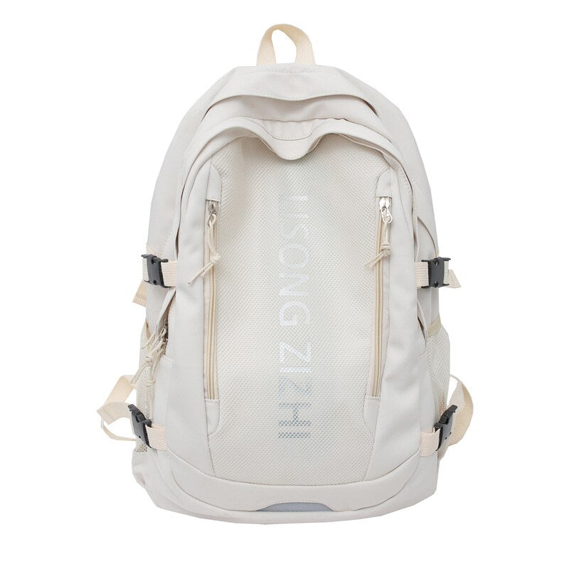 Men Women Waterproof Travel Mesh Backpack Ladies Male High Capacity Book Bag Laptop College Backpack Fashion Boy Girl School Bag