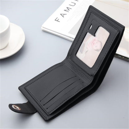 New Men Wallets Small Money Purses Wallets New Design Top Men Thin Wallet With Coin Bag Zipper Wallet
