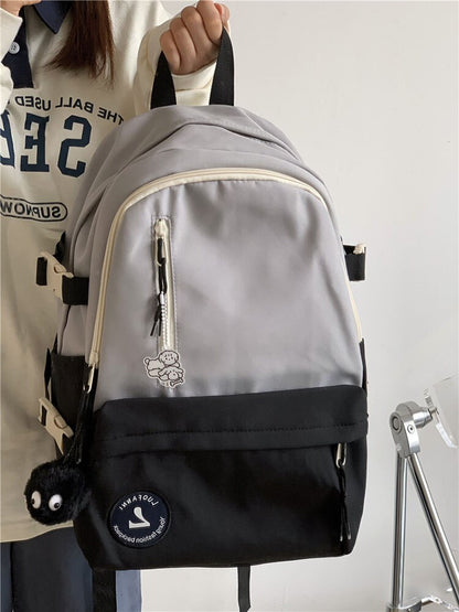 Women Backpack Korean Fashion Travel Bag Zipper High Capacity Notebook Harajuku Laptop Kawaii Teenagers Aesthetic School Bags