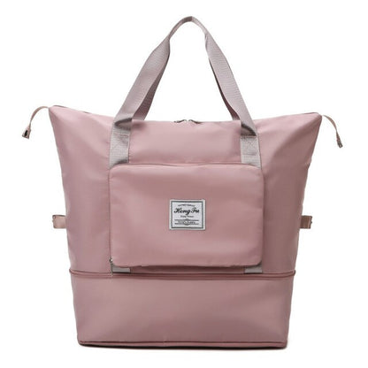 Foldable Large Capacity Storage Folding Bag Travel Bags Tote Carry On Luggage Handbag Waterproof Duffel Women Shoulder Bags