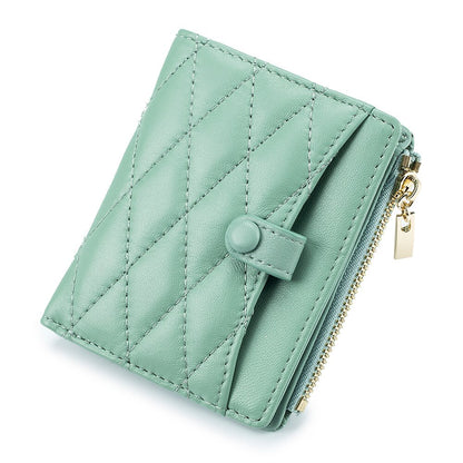 Fashion Brand Mini Wallet Genuine Leather Wallet Women Zipper Coin Purse High Quality Card Holder Small Money Bag Female Wallets