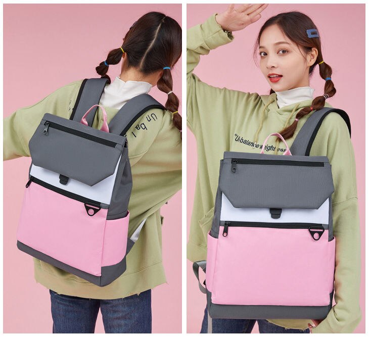 Oxford Women School Bags Waterproof Laptop Backpack for Women Bags Fashion Female Travel Bags Large Capacity Teen Girls Book Bag