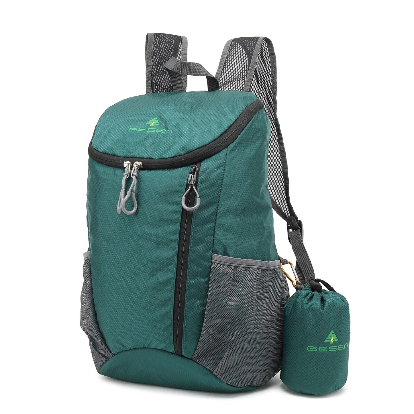 Portable Folding Outdoor Travel Backpack Men&#39;s Hiking Climbing Sports Backpack Women&#39;s Waterproof Luggage Backpack School Bag