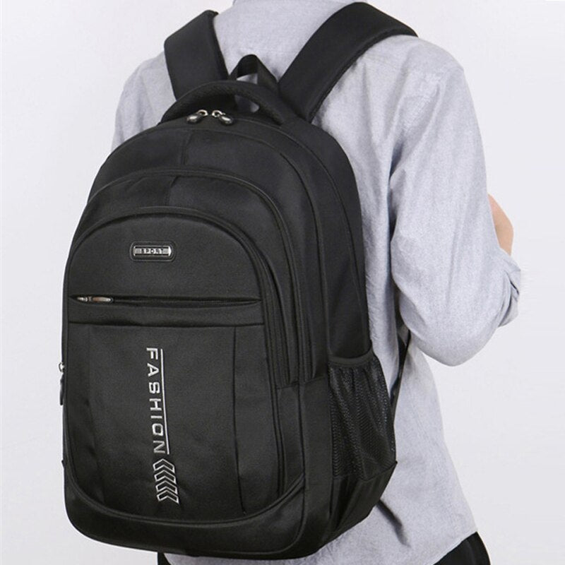 Men&#39;s Leisure Business Large Capacity Laptop Backpacks Teenager School Bags Travel Sports Casual Schoolbags Pack For Male Female