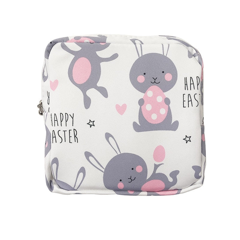 Fashion Women&#39;s Small Cosmetic Bag Travel Mini Sanitary Napkin Storage Bag Coin Money Card Lipstick Storage Bag Wallet Bag