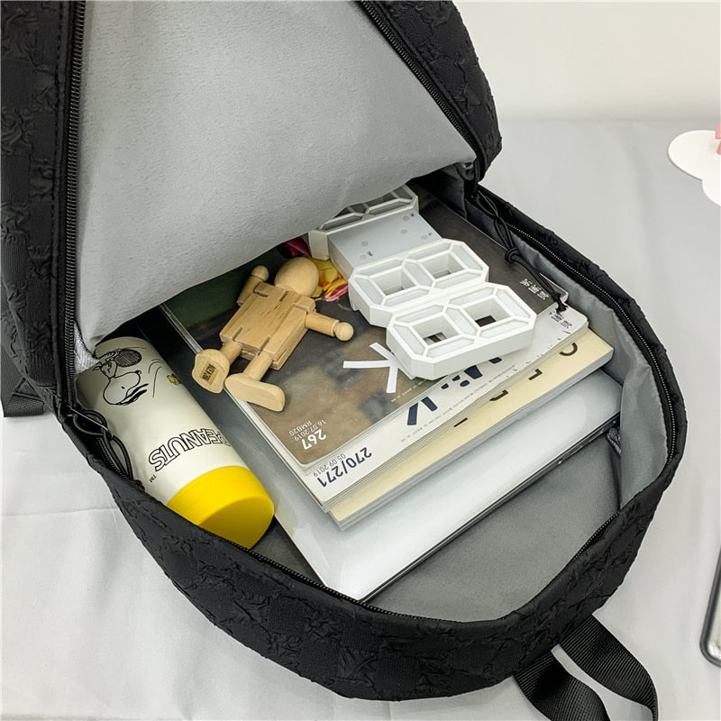 Fashion Plaid Backpack Women Cotton Portable Traveling Bag Unisex Preppy Schoolbag for Boy Girl Students Lovely Laptop Backpacks