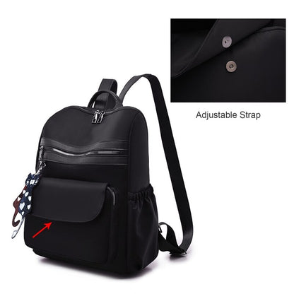 Women Anti Theft Backpack Large Capacity Casual Rucksack Travel College Daypack Fashion Oxford Bookbag for Teenager Girls