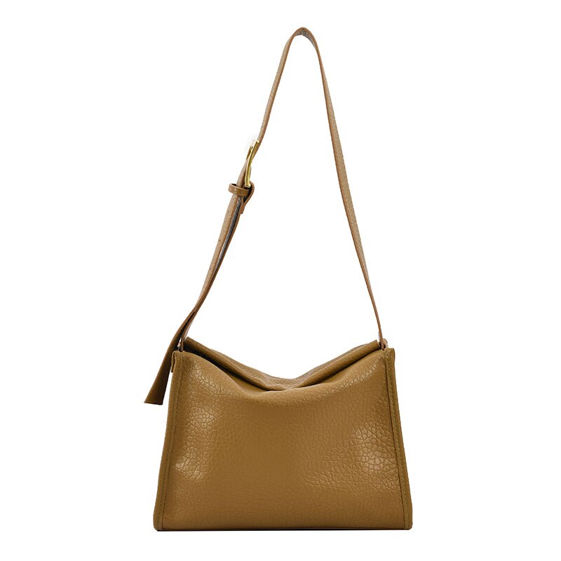 Occident Style Women New Fashion PU Leather Crossbody Sling Bags Lady Feminine Woman Handbag Cross Body Zip Slingle Shoulder Bag