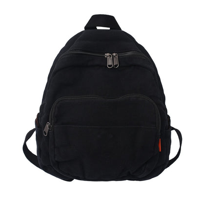 маленький рюкзак Canvas Women Small Backpack Vintage Feminina School Mini Backpack Women  Bagpack Female Solid Girl mochilas